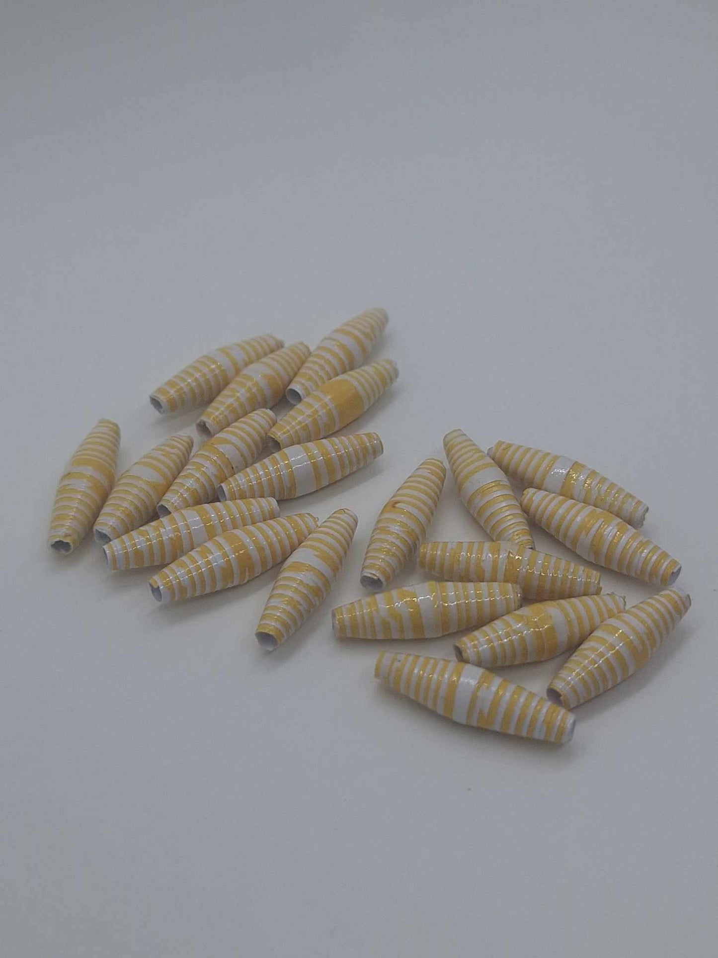 Hand-Rolled Paper Beads – 20-Count Baggies