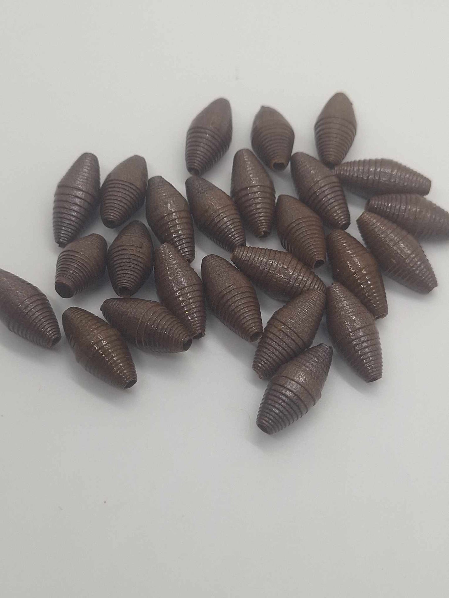 Hand-Rolled Paper Beads – 25-Count Baggies