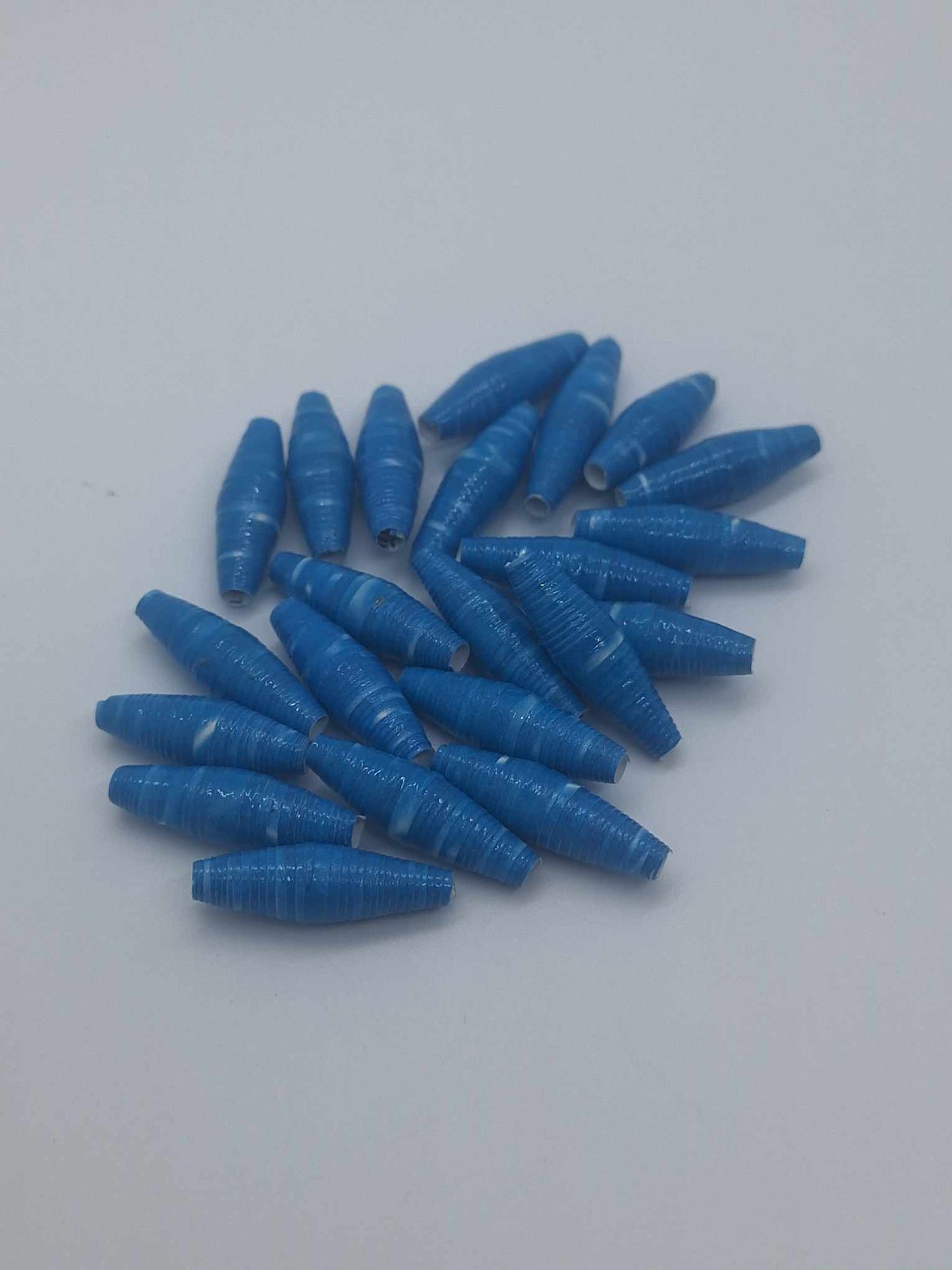 Hand-Rolled Paper Beads – 22-Count Baggies