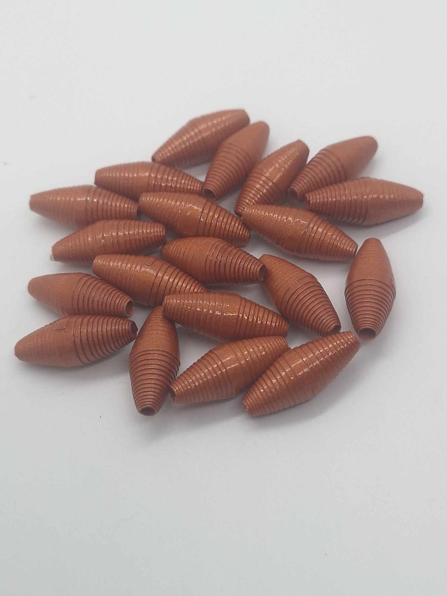 Hand-Rolled Paper Beads – 20-Count Baggies