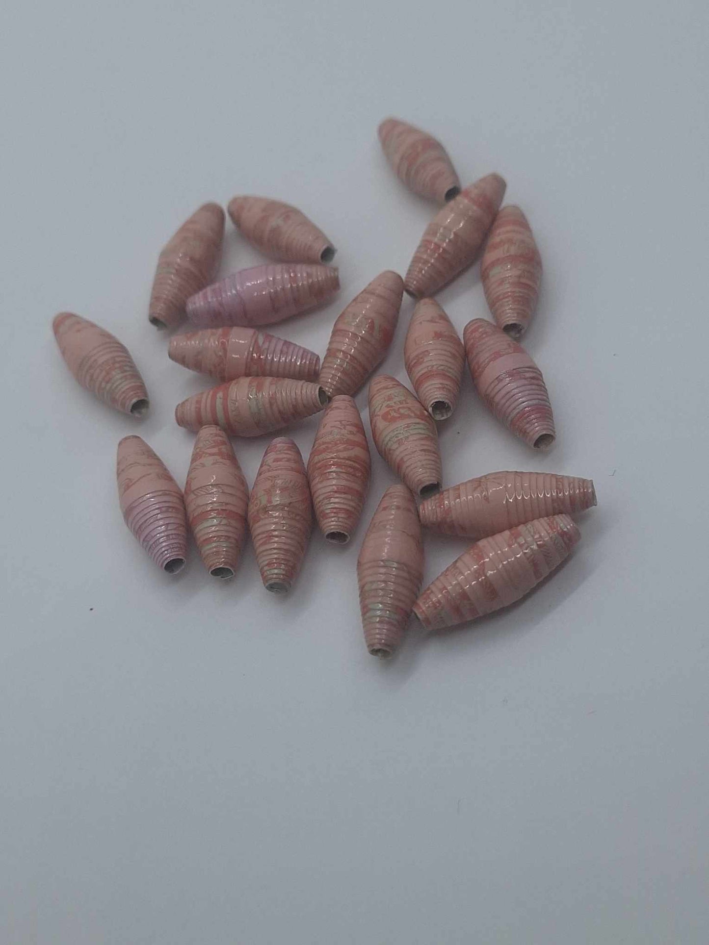 Hand-Rolled Paper Beads – 20-Count Baggies