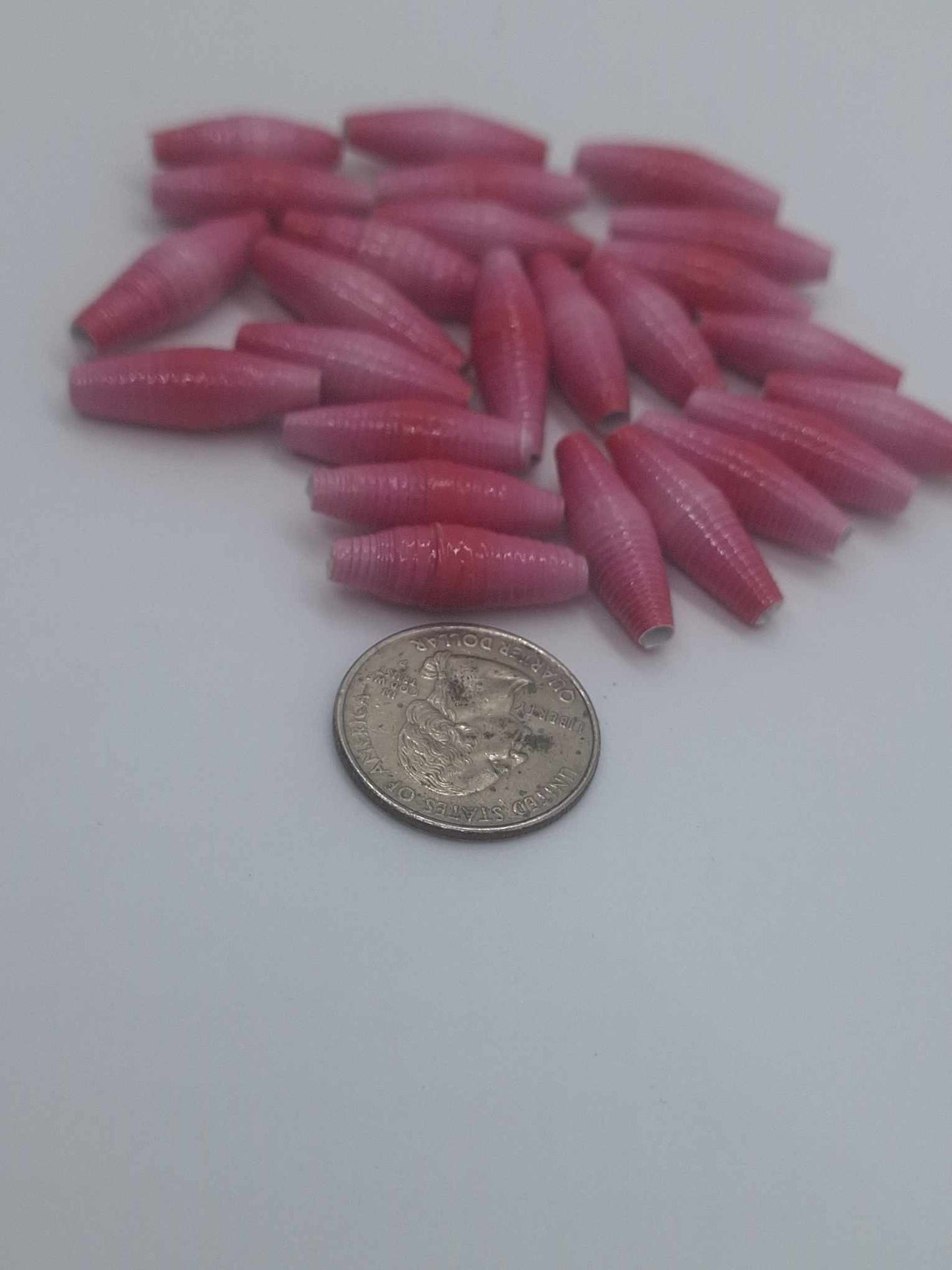 Hand-Rolled Paper Beads – 25-Count Baggies