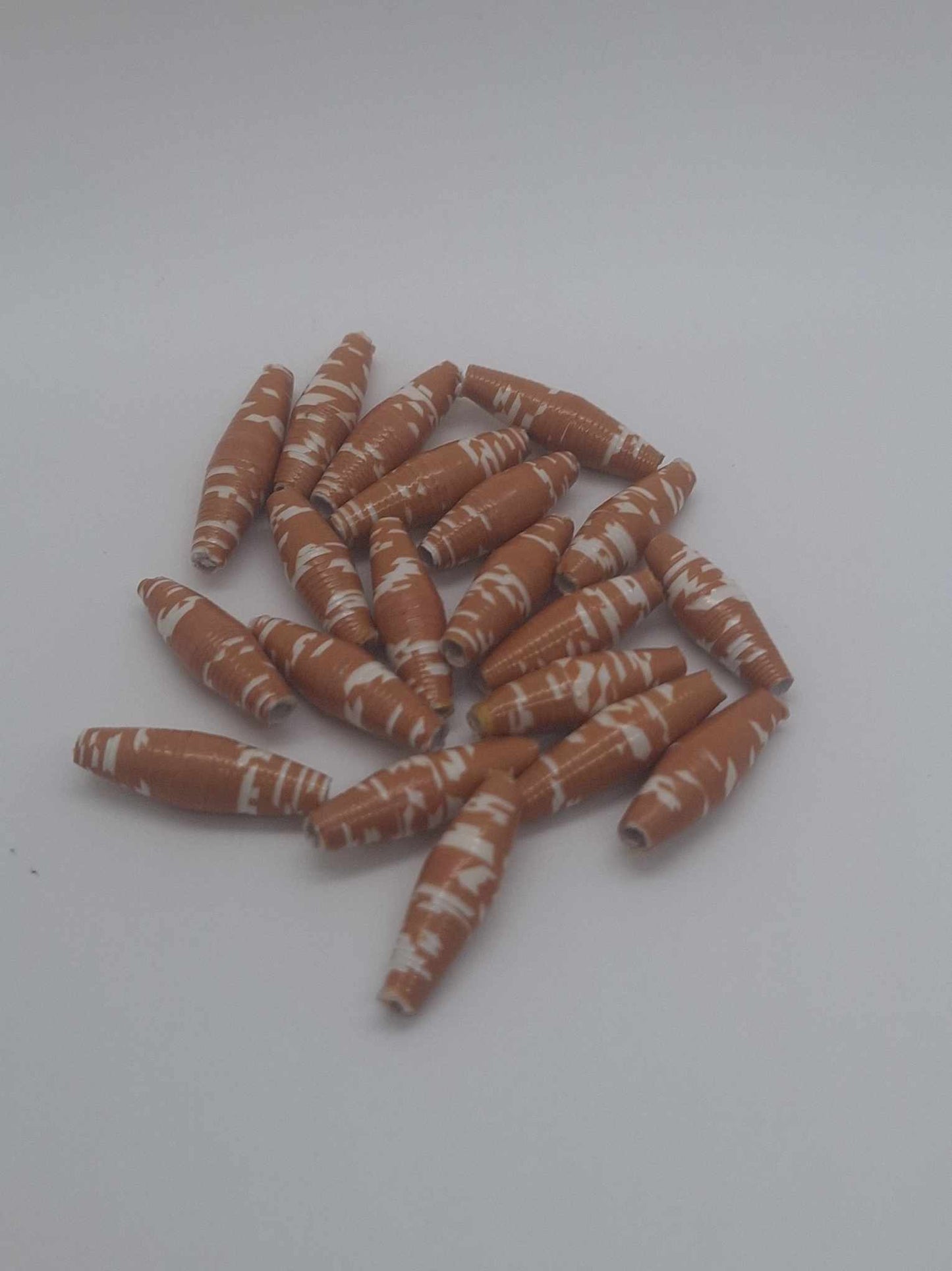 Hand-Rolled Paper Beads – 20-Count Baggies