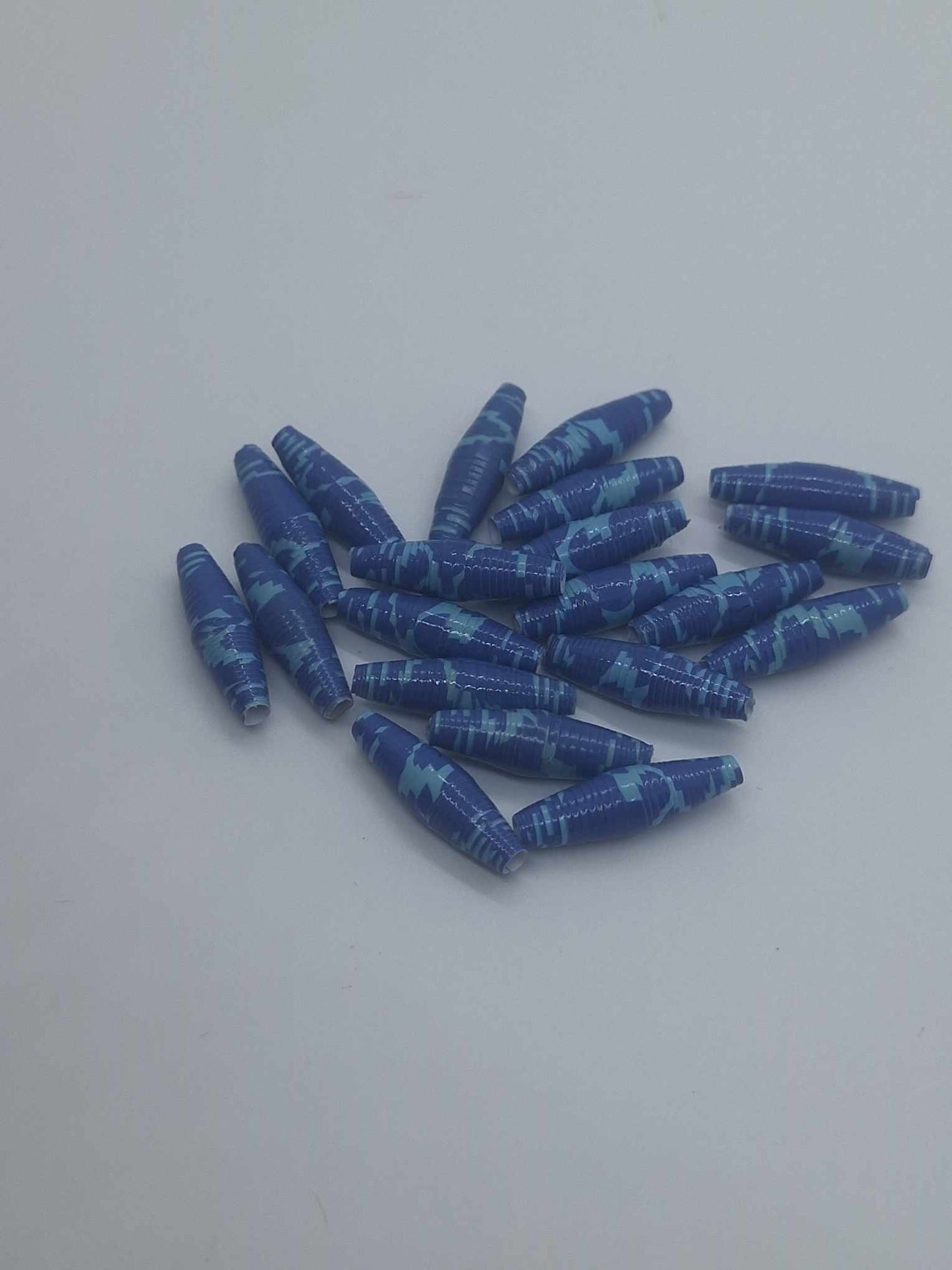Hand-Rolled Paper Beads – 20-Count Baggies