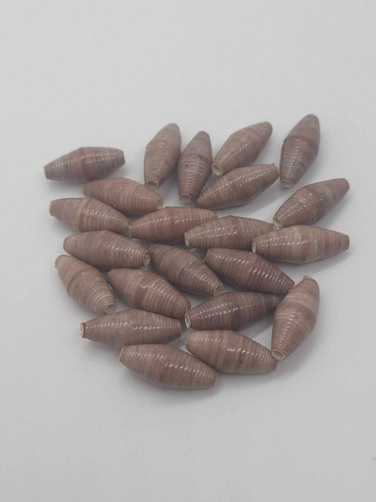 Hand-Rolled Paper Beads – 22-Count Baggies
