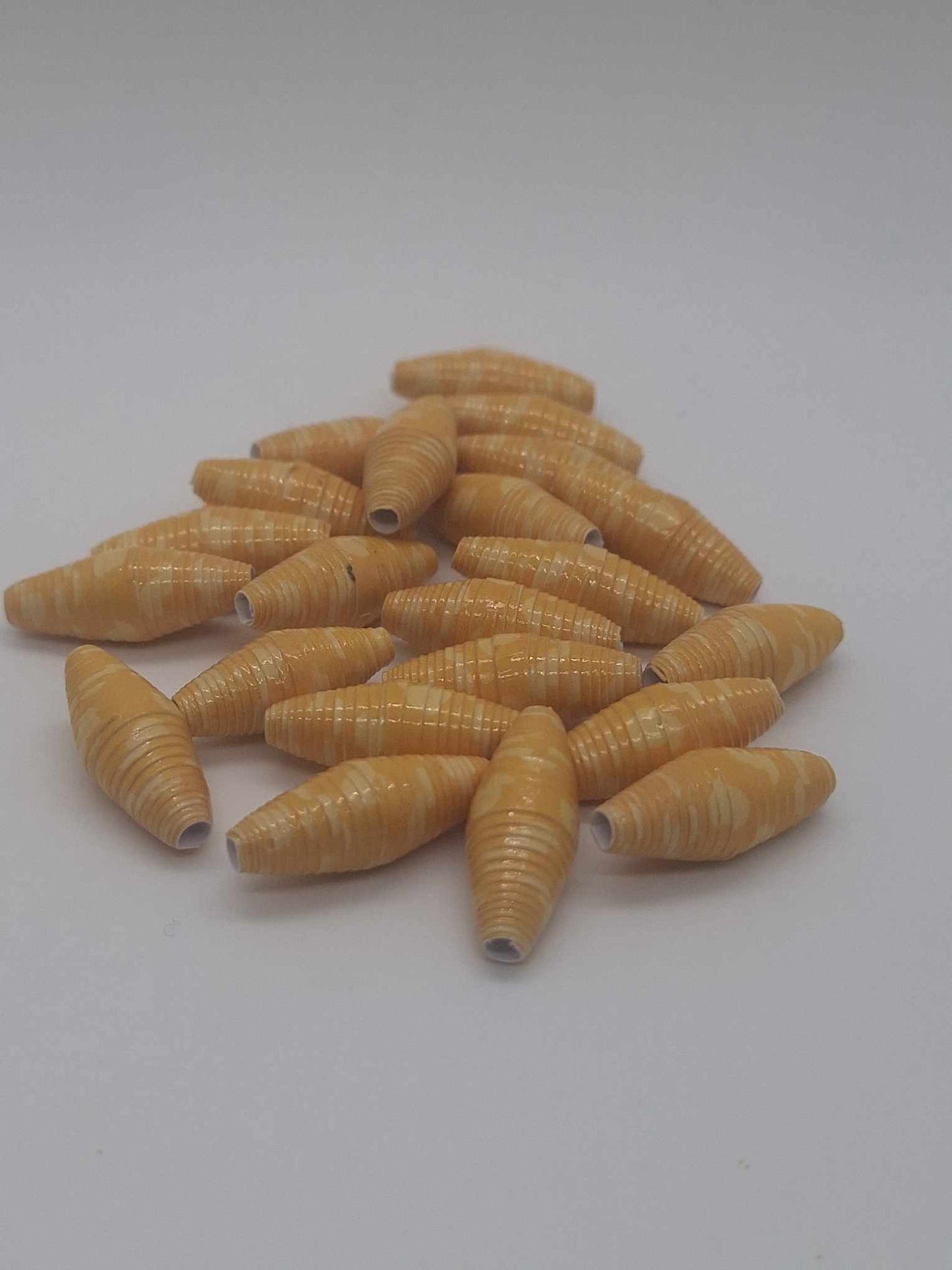Hand-Rolled Paper Beads – 22-Count Baggies