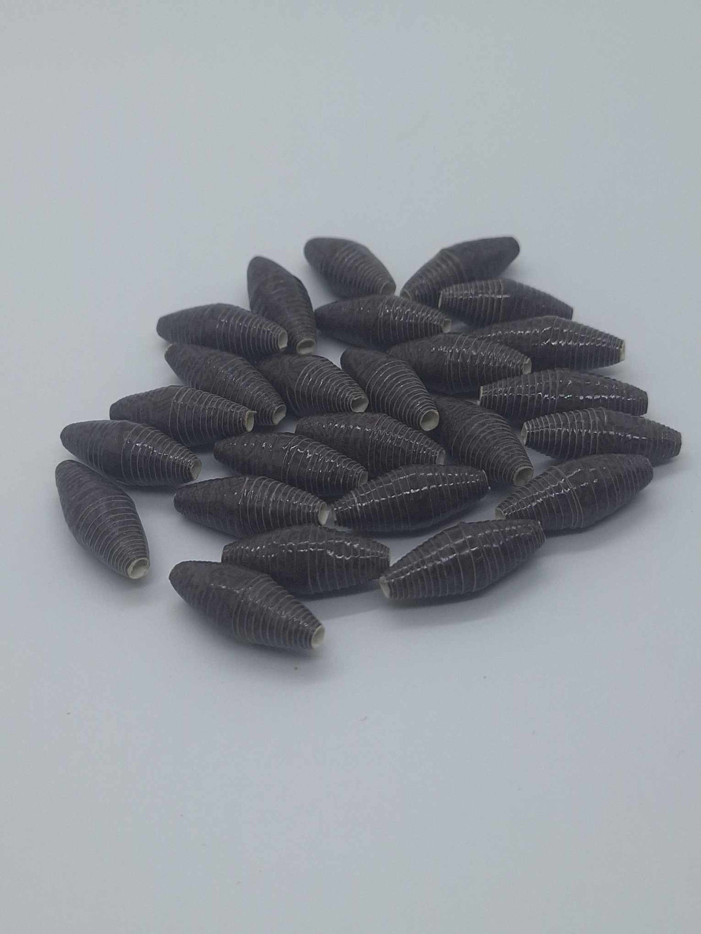 Hand-Rolled Paper Beads – 25-Count Baggies