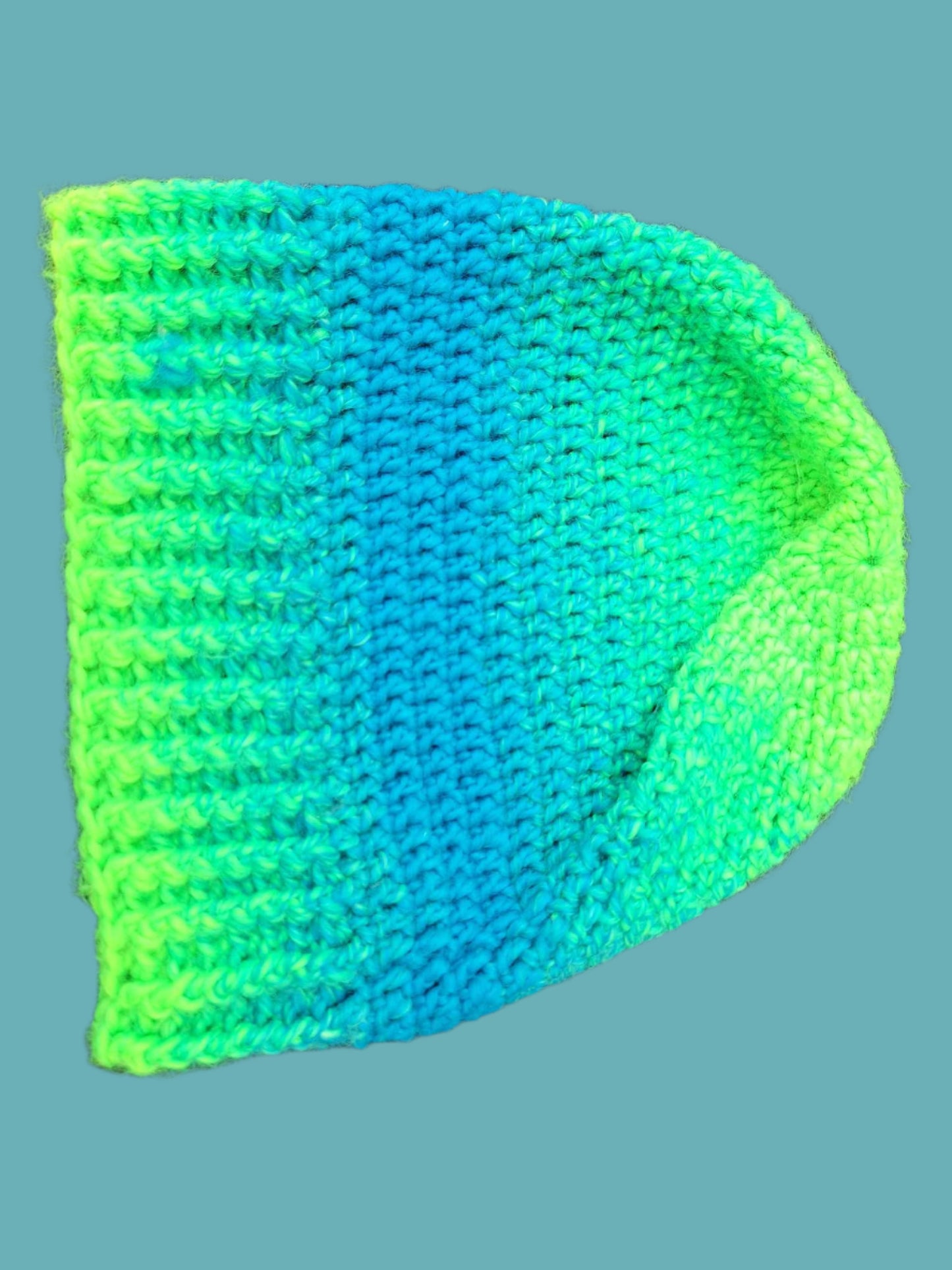 Chrysocolla Malachite Slouch Beanie