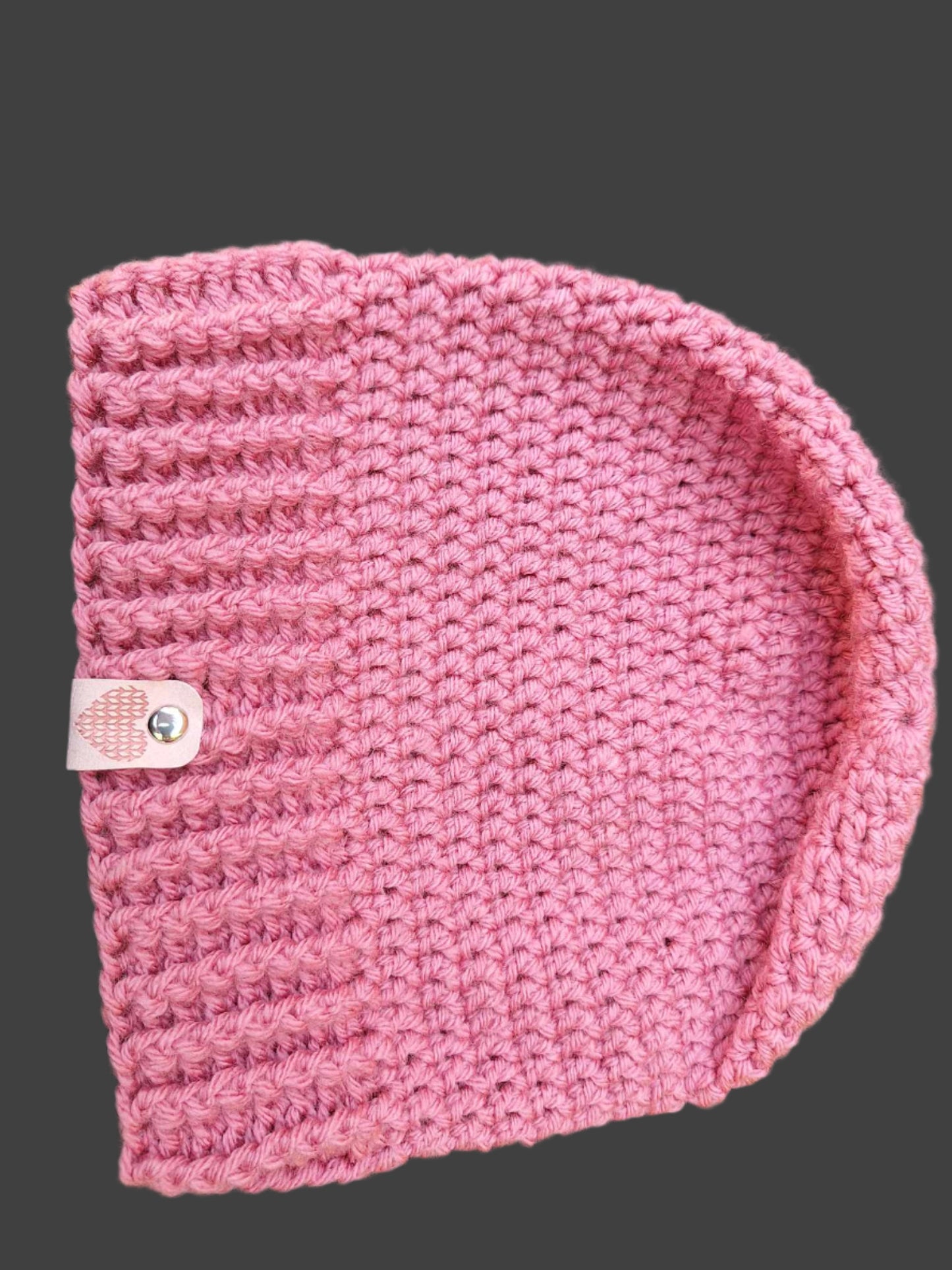 Bubblegum Pink Tourmaline Slouch Beanie