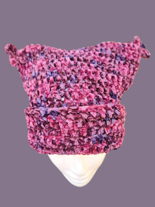 Purple Agate Slouch Hat