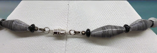 East End Beach Paper-Bead Necklace