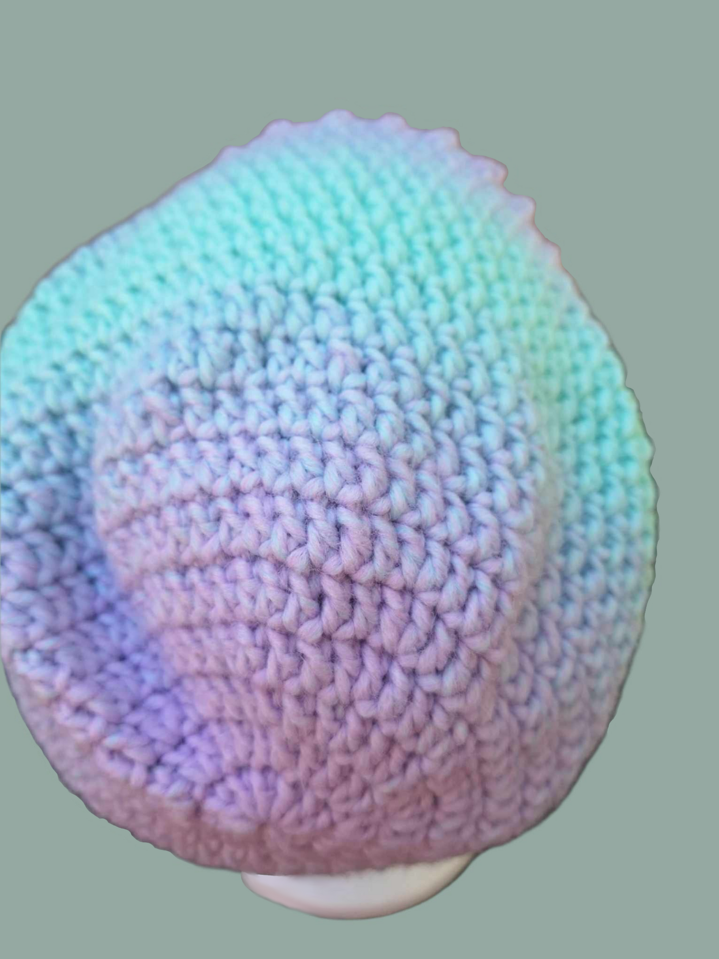 Tanzanite Slouch Beanie
