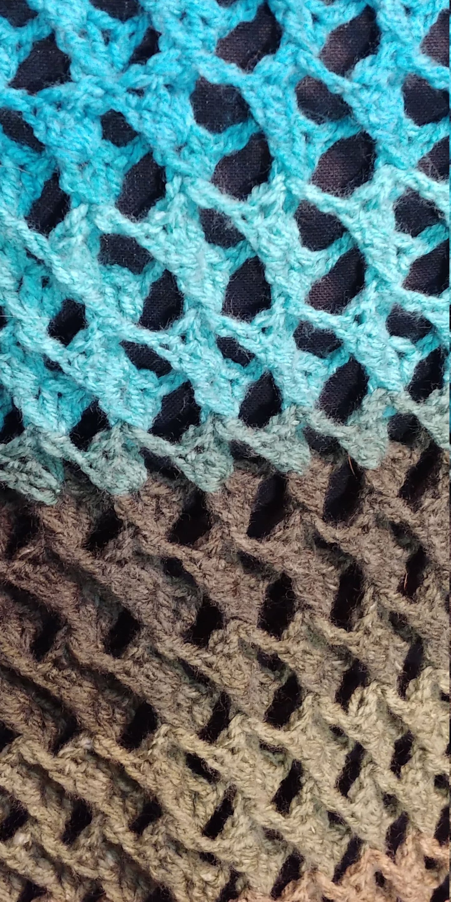Crochet Shawl 3D pattern