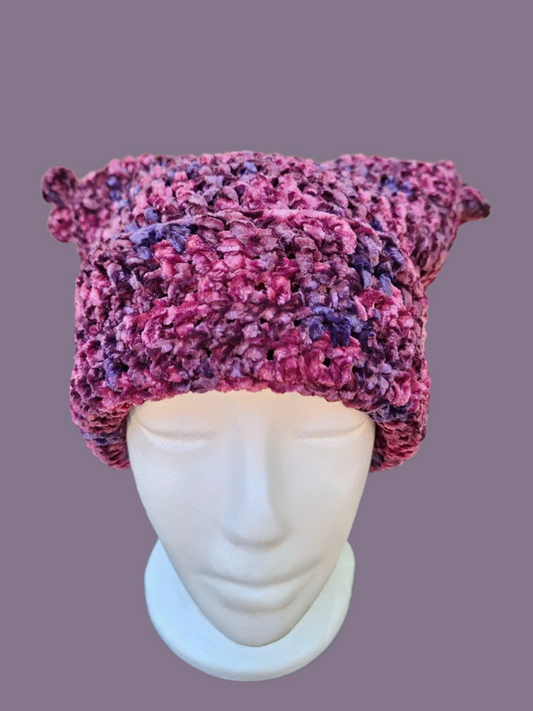 Purple Agate Slouch Hat