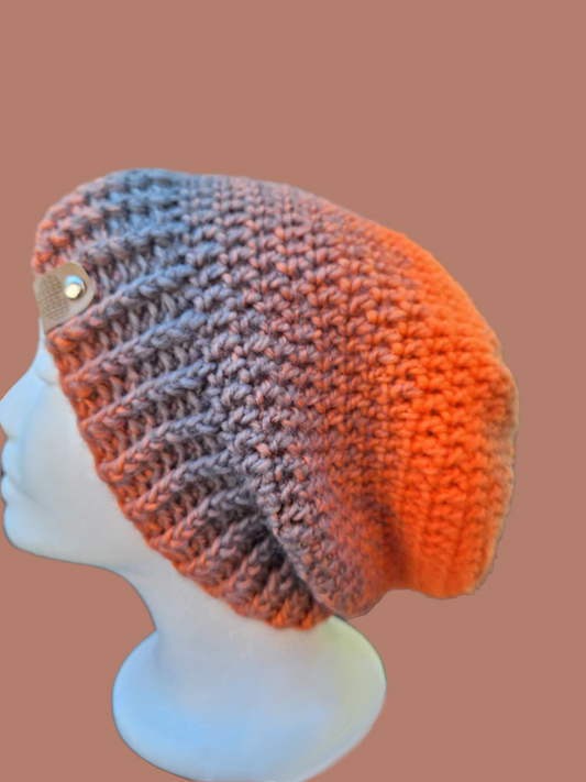 Desert Jasper Slouch Beanie