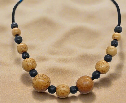 Wood Bead Necklace