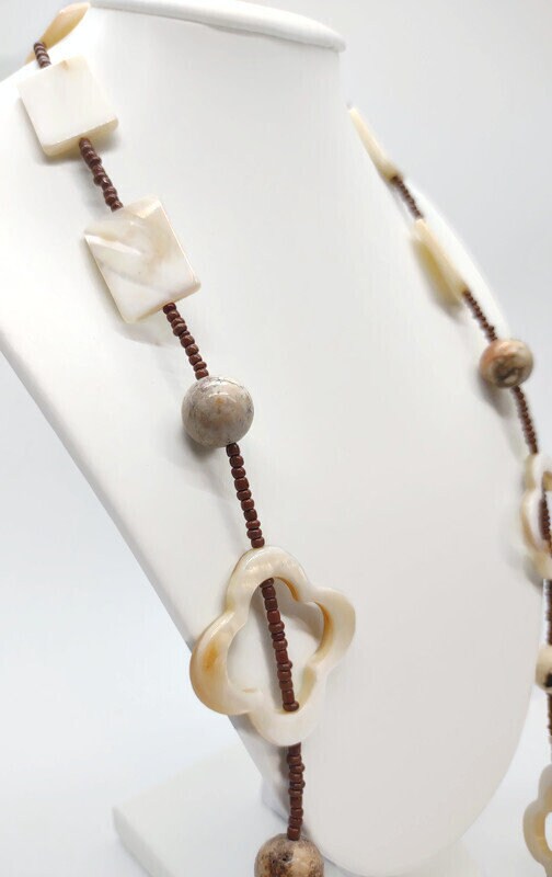 Cream Shell Necklace