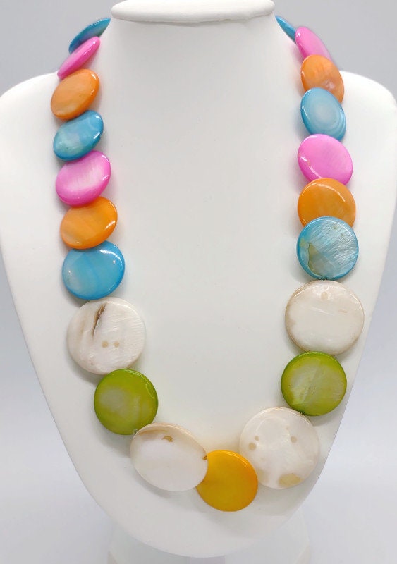 Shell Necklace and Earring Set