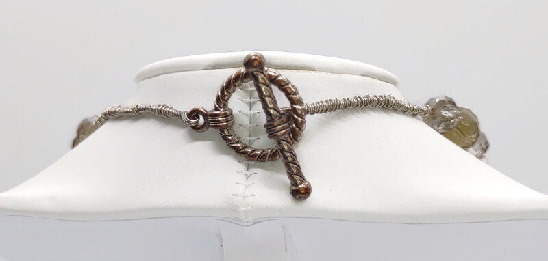 Crochet Necklace With Beads