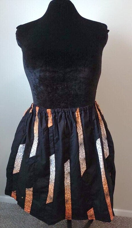 Spooky black skirt.