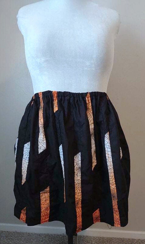 Spooky black skirt.