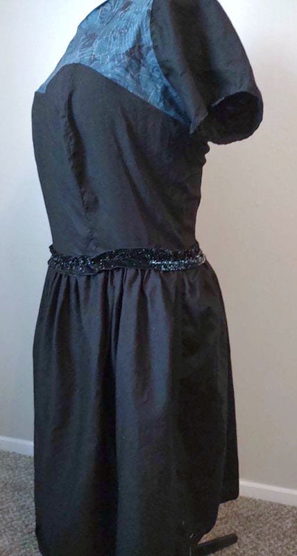Spooky black dress