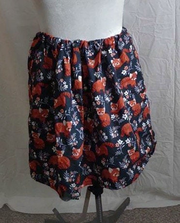 Red panda skirt